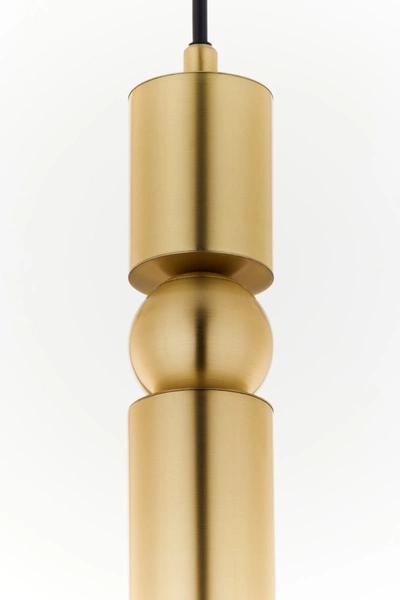 Nowoczesna Lampa wisząca ALAS wys. 120cm 1xG10 14W IP20 | Złoty