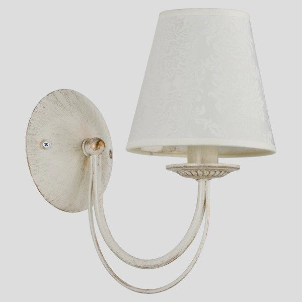 Kinkiet ALFA IRMA BIAŁY 1xE14 26cm | 20910