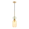 Lampa wisząca MOLLY AMBER 1xE14