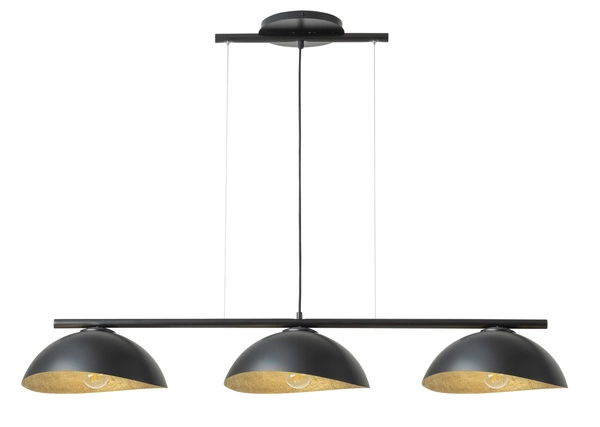 Lampa Sigma Solar 3 S czarny / klosz czarno-złoty 40579