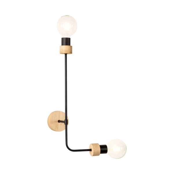 BRITOP kinkiet dwu punktowy MONTIX dąb olejowany 9244274 9244274