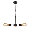 Lampa wisząca SPARTA, 33-09371, czarna, 3x60W E27