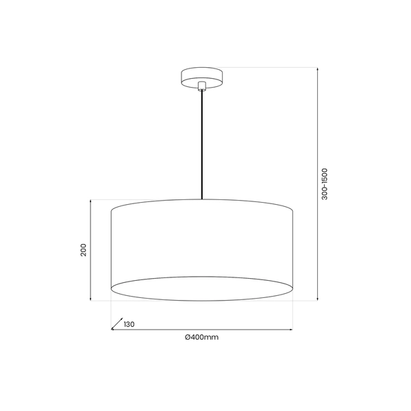 Lampa wisząca Blossom 1xE27