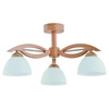 Lampa sufitowa żyrandol EMIR drewno śr. 53cm