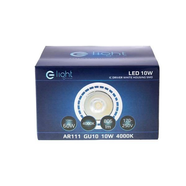 Żarówka LED MR111 GU10 10W biała 4000K neutralna