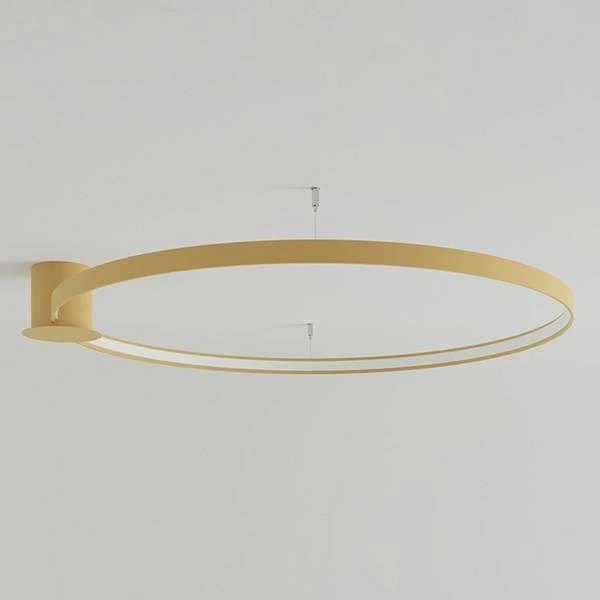 Nowoczesny plafon RIO 110, złoty, 70W LED, barwa neutralna 4000K, TH.227