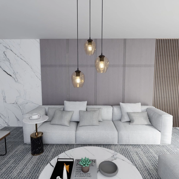 Lampa wisząca Emibig ISTAR 3 BL PREMIUM MIODOWY 681/3PREM