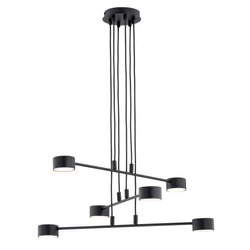 Lampa wisząca Emibig MODUS 6 Czarny 1339/6