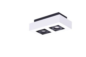 Azzardo NIKEA 2 GU10 WH/BK 4433