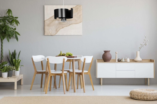 Lampa wisząca Emibig VIXON 1 Czarny 284/1