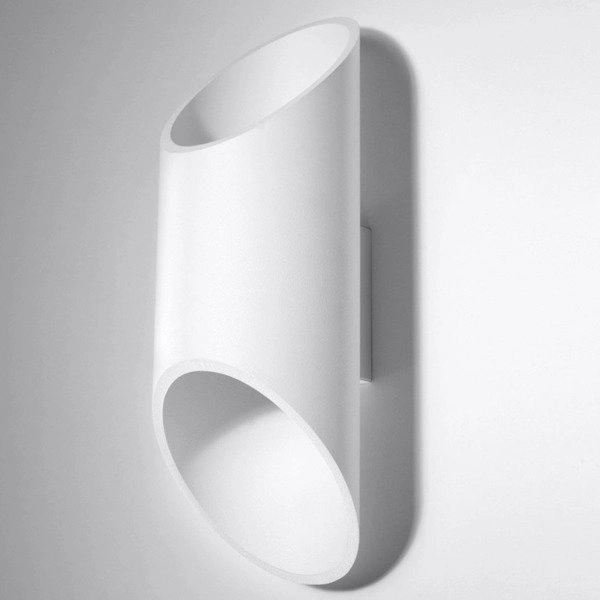 Kinkiet Sollux PENNE 30 aluminium biały 12W LED, SL.0108