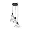 MODESTO BLACK LAMPA WISZACA 3 KOŁO 10187