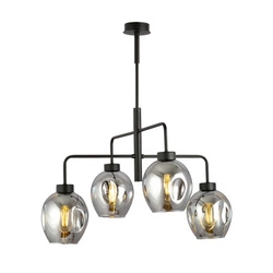 Lampa sufitowa Emibig LUKKA 4 Czarny/GRAFIT 1163/4