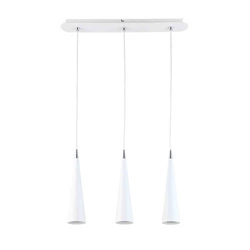 Lampa wisząca Pietro dł. 57cm 3xGU10 | biały