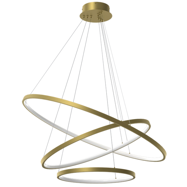Lampa wisząca ROTONDA GOLD 93W LED