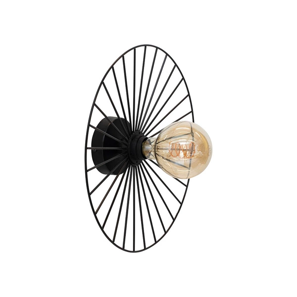 Antonella Kinkiet 1xE27 Max.25W Czarny 289149104