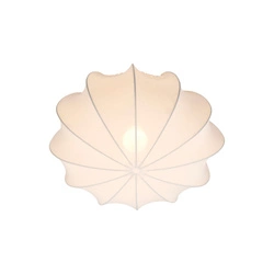 Lampa sufitowa AERON E27 Tekstylia | Biały