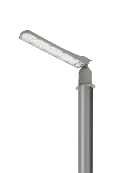 Składany słup oświetleniowy 4m szary PRIME