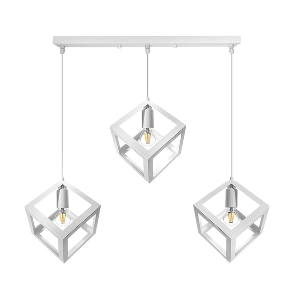 Lampa Loft Sweden Prosta PZE-2320 Biała