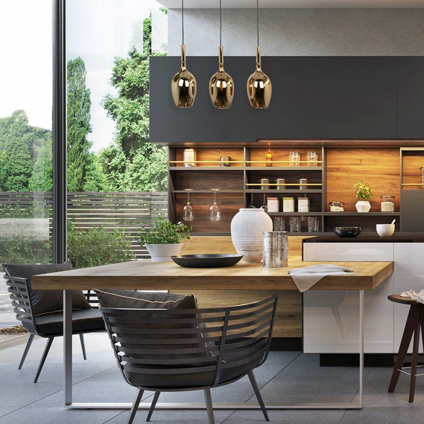 Lampa wisząca LUGANO, złota, 3x40W E14, ML8816