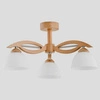 Lampa sufitowa żyrandol EMIR drewno śr. 53cm
