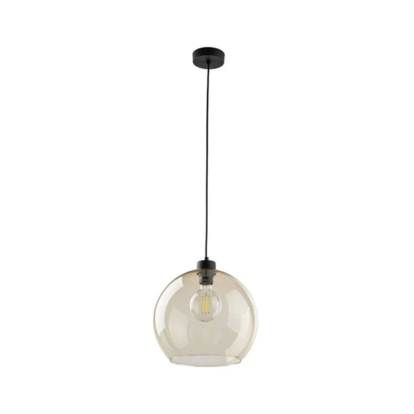 Nowoczesna lampa wisząca czarny/bursztynowy CUBUS 2064 2064