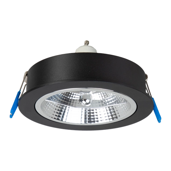 Oprawa podtynkowa Redondo Czarny 1xAR111 GU10