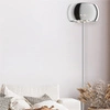 Ekskluzywna lampa podłogowa CRYSTAL szklana 4x G9 42W | przydymiane szkło