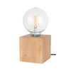 Trongo Square Lampa Stołowa 1xE27 Max.25W Dąb Olejowany/Antracyt 7171174