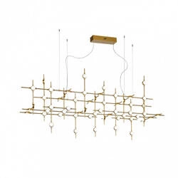 Lampa wisząca Italux Provenza MD18001067-55A GD