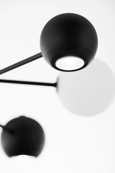 Nowoczesny Żyrandol MOKA wys. 47-69cm 3xG9 3xGU10
14W IP20 | Czarny