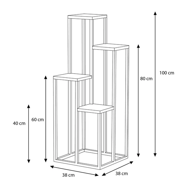 Bardzo duży kwietnik KS-04 XL - KAJA HOME