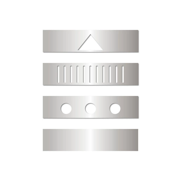 Kinkiet FOLD LED 3000K Biała ciepła Mosiądz