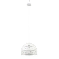 Lampa wisząca HARLEY śr. 36cm E27 | biały