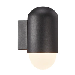 Kinkiet HEKA E27 60W Aluminium | Czarny