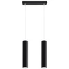 Lampa Wisząca LAGOS 2 stal Czarny, GU10, 2 x 40W, SL.0328