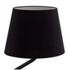 Stylowa lampka biurkowa stołowa nocna LIZBONA LAMPKA czarny 50225