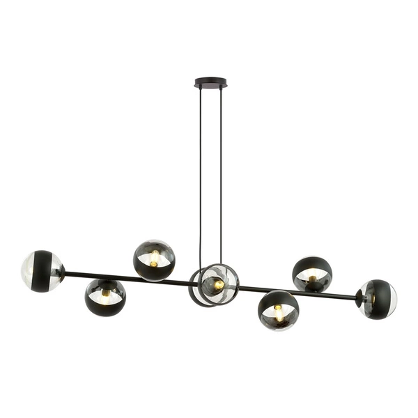 Lampa wisząca Emibig ROSSI 8 BL STRIPE 1229/8