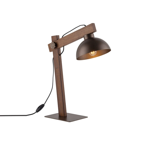 OSLO BROWN LAMPKA NOCNA 1 5788
