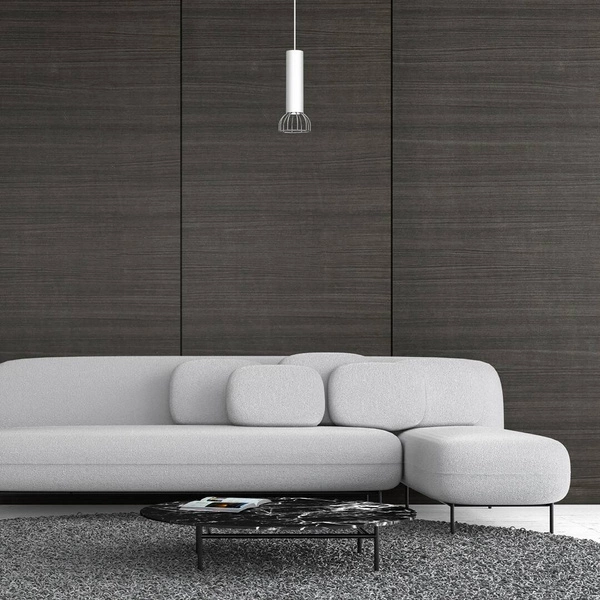 Lampa Wisząca DANTE, MLP7365, biały/chrom, 1x8W LED GU10