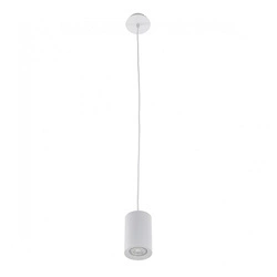 Lampa wisząca Jet wys. 12cm 4W LED GU10 barwa ciepła 3000K | biały