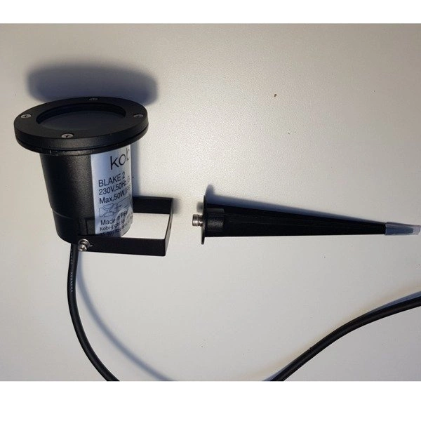 Reflektor ogrodowy BLAKE 2 czarny GU10