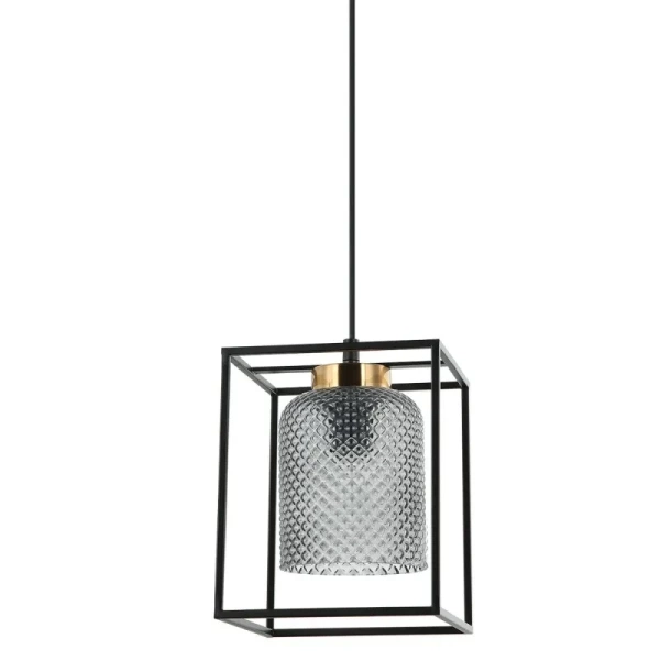 Lampa wisząca RETRO Sinella wys. cał. 96cm E27 | czarny