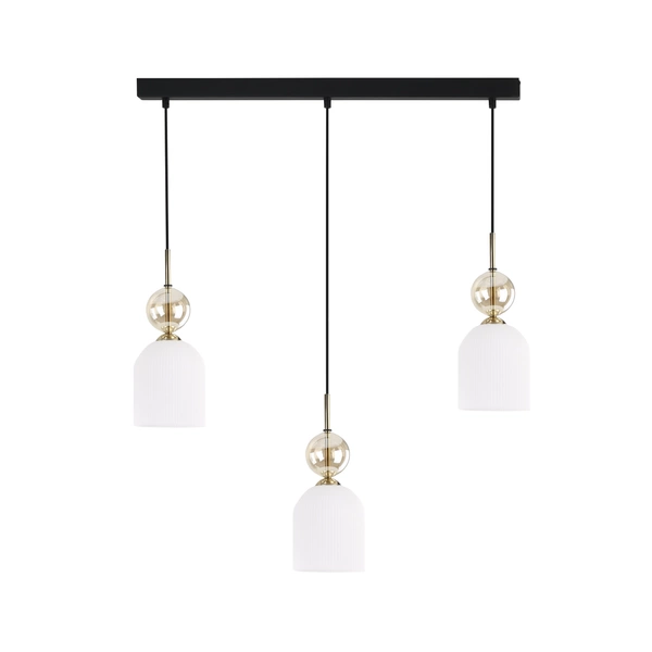 SOPHIA COGNAC WHITE LAMPA WISZĄCA 3XE14