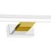 Kinkiet do łazienki lustro SHINE WHITE GOLD 13,8W 60cm | biały złoty