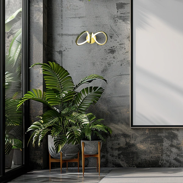 Kinkiet TESORO GOLD 15W LED