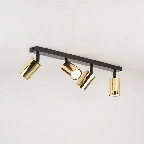 Lampa Sigma Zoom 4 czarny mosiądzowany 33509