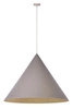 Lampa Sigma Vesuvio taupe/złoty L 3xE27 41060