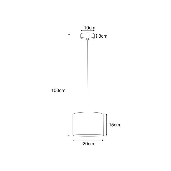 Lampa wisząca K-5210 z serii VICTORIA