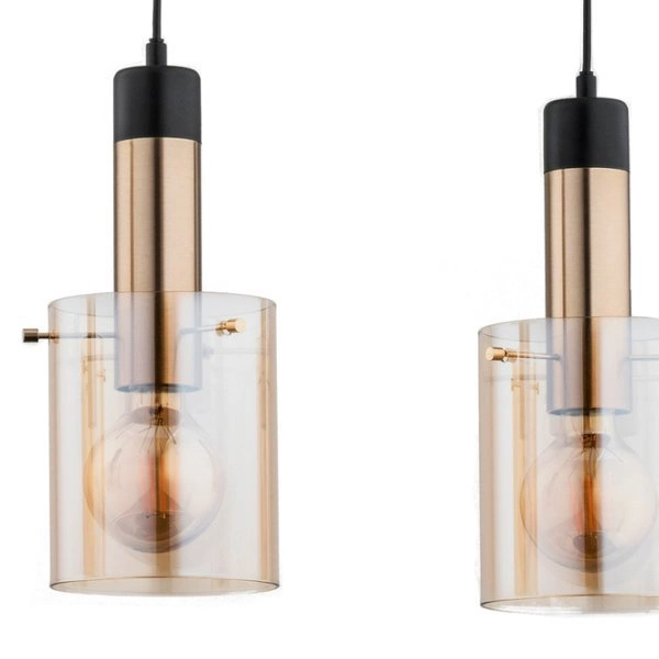 Lampa wisząca ALFA BELLA ZŁOTA 3xE27 18cm | 62168